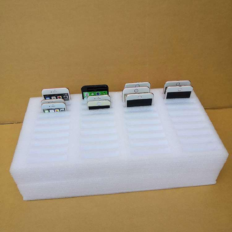 (Lpk Tiến Anh) Khay xốp để điện thoại, màn hình 30 ngăn (36x28x13cm)