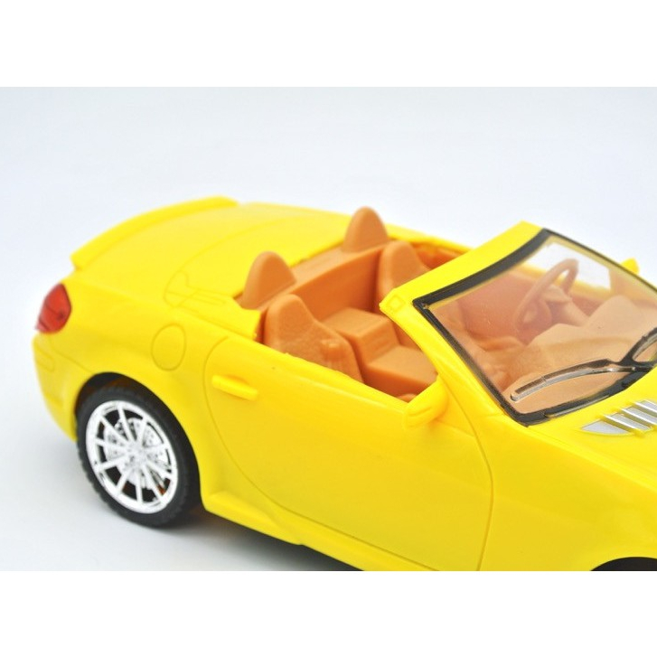 Xe điều khiển 1:18 có đèn trước BENZ  - 6335CH ba màu đỏ, vàng, xanh da trời