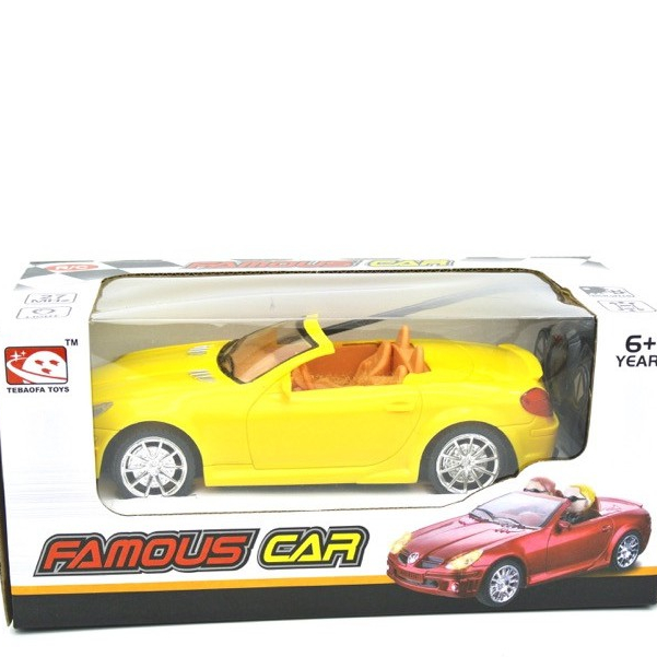 Xe điều khiển 1:18 có đèn trước BENZ  - 6335CH ba màu đỏ, vàng, xanh da trời