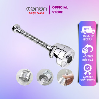 Đầu Nối Ống Nước Bồn Rửa Bát Chén Xoay 360 Bật Tắt 2 Chế Độ - OENON