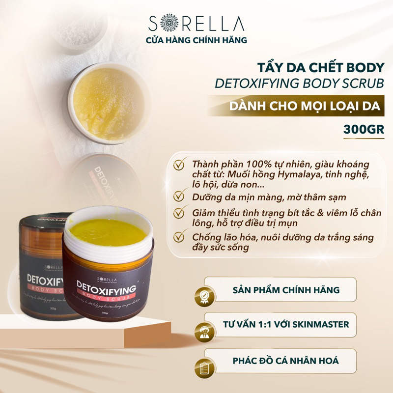 Tẩy da chết body DETOXIFYING (300G)