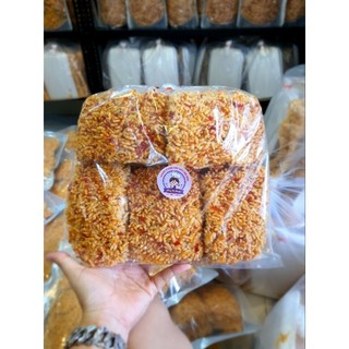 Cơm cháy nếp sốt mắm ớt ko chà bông - bịch 500gr