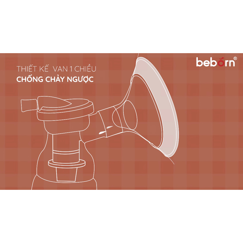 Máy hút sữa điện đôi Beborn 1 Fatzbaby BP01 3 chế độ 9 cấp mỗi chế độ 2 phễu cứng và silicone tích pin 2000mah tiện lợi