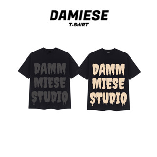 Áo Thun Form Rộng DMS Black - Damiese Cotton 100%