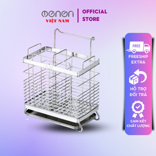 Ống Đựng Đũa INOX 304 Dán Tường Gạch Men Siêu Chắc - OENON
