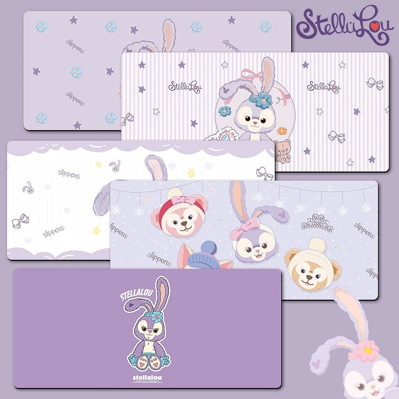 Tấm Lót Bàn,Lót Chuột Chống Thấm,Chống Trượt, Trang Trí Bàn Học,Bàn Làm Việc-Sanrio,Gấu Dâu,Cinnamoroll,Stella