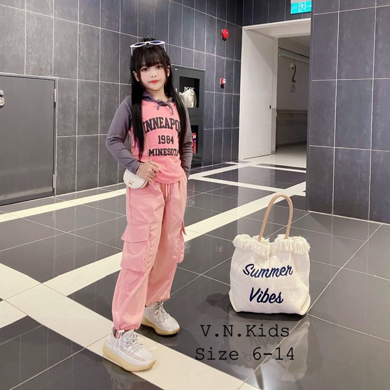 Bộ thể thao Thu Đông cho Bé size đại 18kg - 42kg