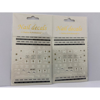 Stick trang trí móng DH-447,Sticker gắn móng DH-447