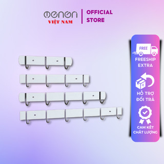 Thanh 3 Móc Inox SUS304 Hình L Treo Đồ Gia Đình Lắp Đăt Dính Tường Hoặc Khoan Tường - OENON