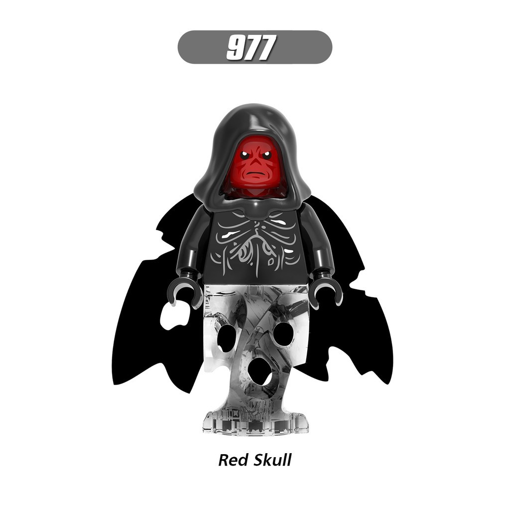 Minifigures, đồ chơi lắp ráp mô hình nhân vật Marvel, nhiều mẫu, X0185, 0220, 0221, 0241, 0249,0265, 0266, 0268, 0269