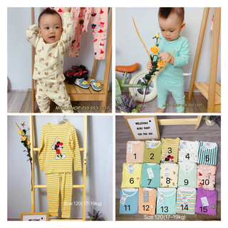 Bộ xuất Hàn thu đông cho bé trai bé gái 10-20kg