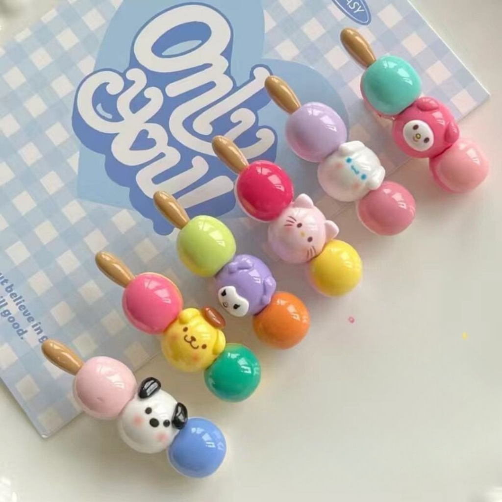 Kẹp Tóc Sario,Kuromi,Pochacco,Melody,Cinnamoroll, Kẹp Mái, Kẹp Mỏ Vịt Màu Sắc Ngọt Ngào Phong Cách Hàn Quốc Cho Nữ