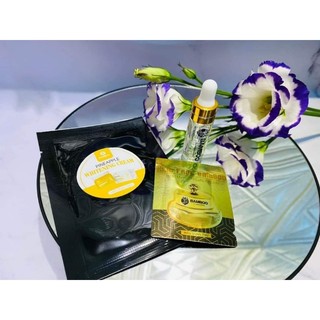 ⭐Dạng gói⭐Combo kem face, serum, body bamboo mini