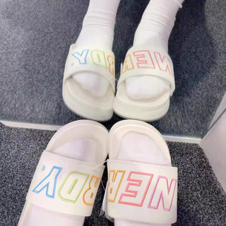 [ CHÍNH HÃNG ] Dép quai ngang Nerdy Rainbow