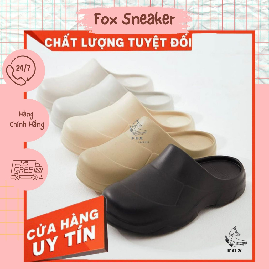 Dép Sục Bánh Mì 23.65 Hàng Chính Hãng Giá Xả Kho - Fox Sneaker