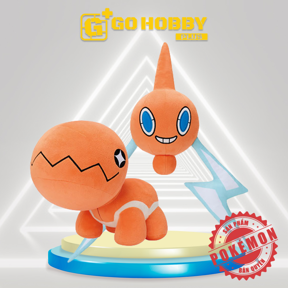 BANPRESTO | Thú bông Nuckrar ~ Rotom | POKÉMON BIG PLUSH COLOR SELECTION ORANGE TRAPINCH ~ ROTOM