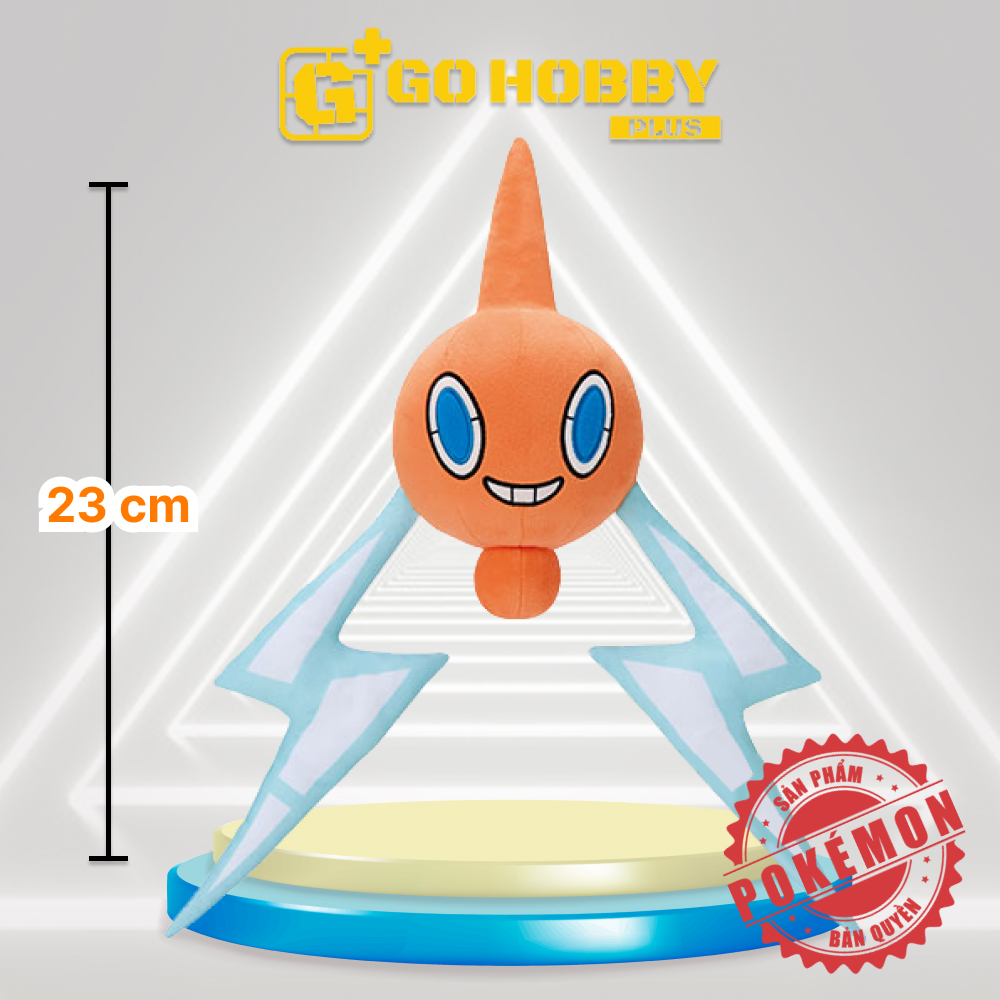BANPRESTO | Thú bông Nuckrar ~ Rotom | POKÉMON BIG PLUSH COLOR SELECTION ORANGE TRAPINCH ~ ROTOM