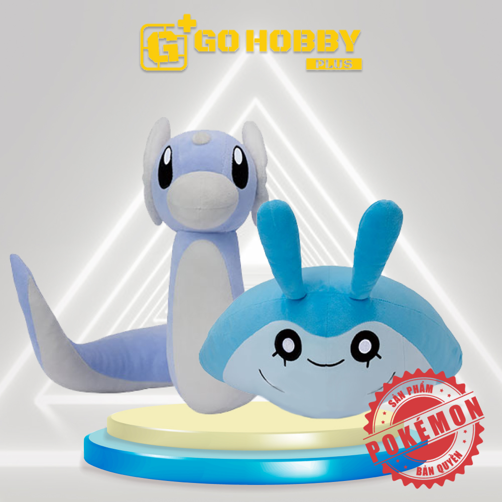 BANPRESTO | Thú bông Miniryu~ Tamanta | POKÉMON BIG PLUSH DRATINI ~ MANTYKE