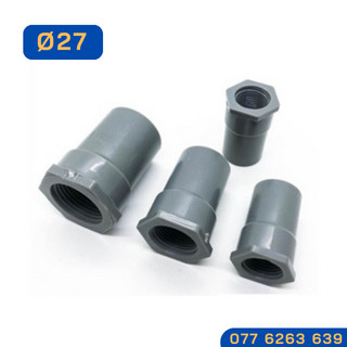 Đầu nối ren trong phi 27 nhựa bình minh, măng sông ren trong phi 27