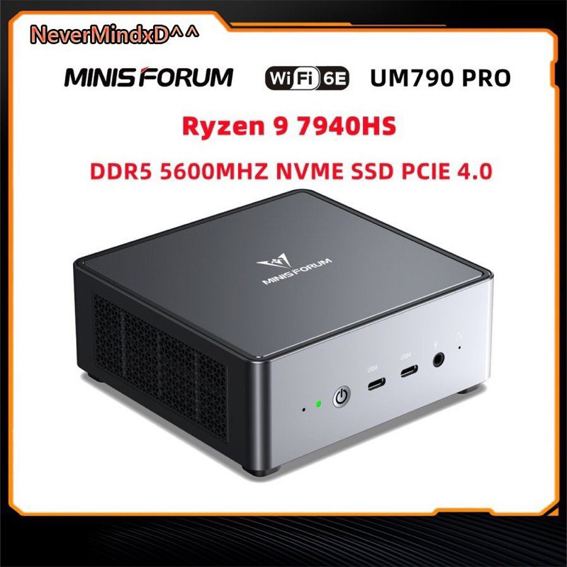 Máy tính Minisforum UM790 Pro Ryzen 9 7940HS MiniPC Gaming
