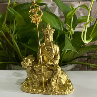 Địa Tạng Vương Bồ Tát cưỡi kỳ lân