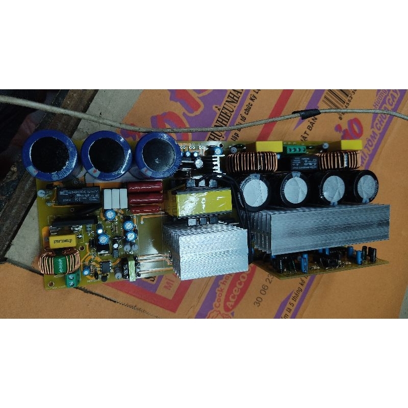 Mạch công xuất 220v 2 kênh