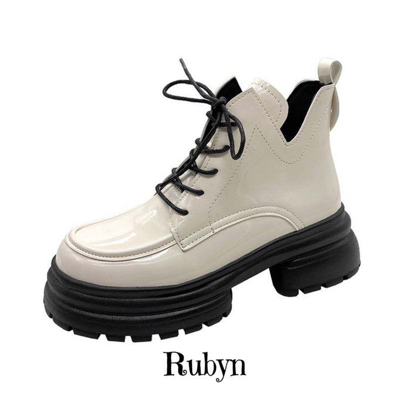 Sẵn Hoả Tốc HCM - Giày Boots Đế 5cm Cổ Cắt Chữ V, Giày Boots Chiến Binh mẫu mới ( Size 35 - 40 ) 6675