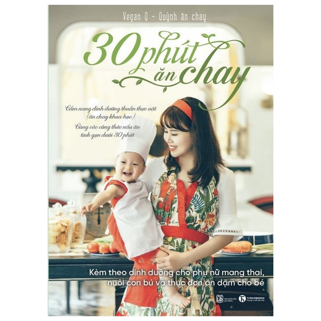 Sách - Combo sách 30 phút ăn chay + Ăn chay healthy không lo thiếu chất