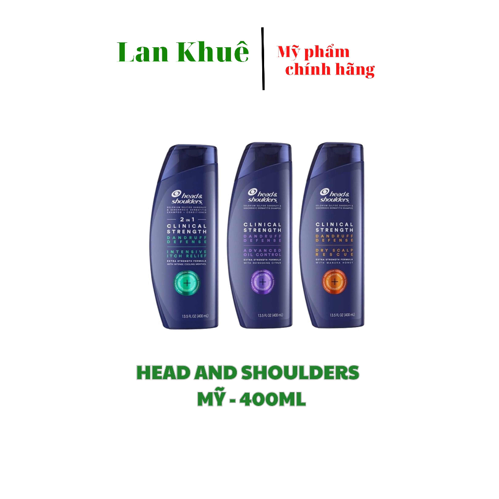Dầu gội gàu HEAD & SHOULDER 400ml