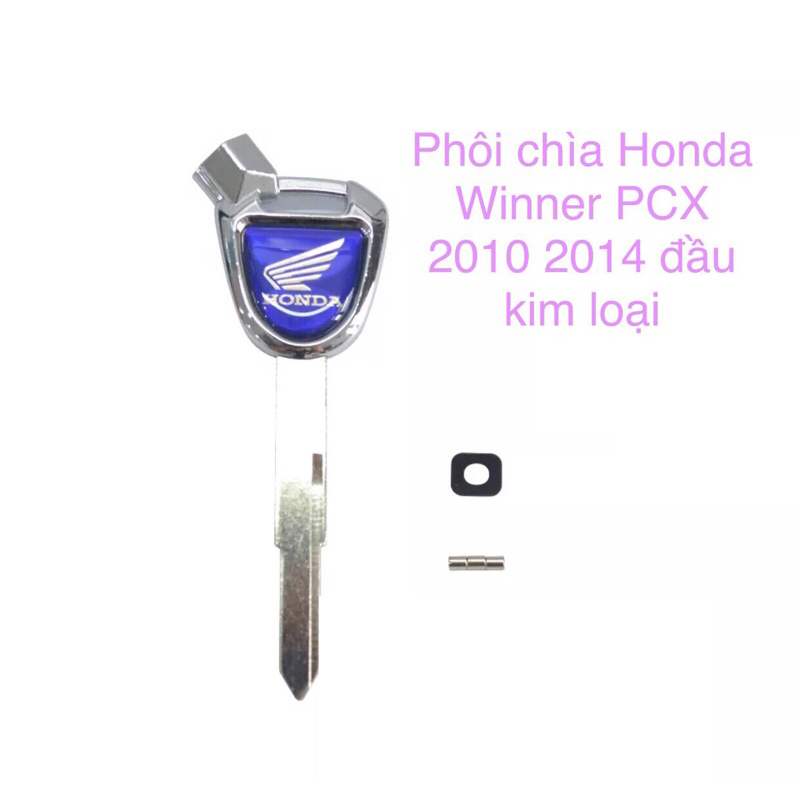 Phôi chìa khoá xe Honda Winner PCX 2010 2014 đầu kim loại