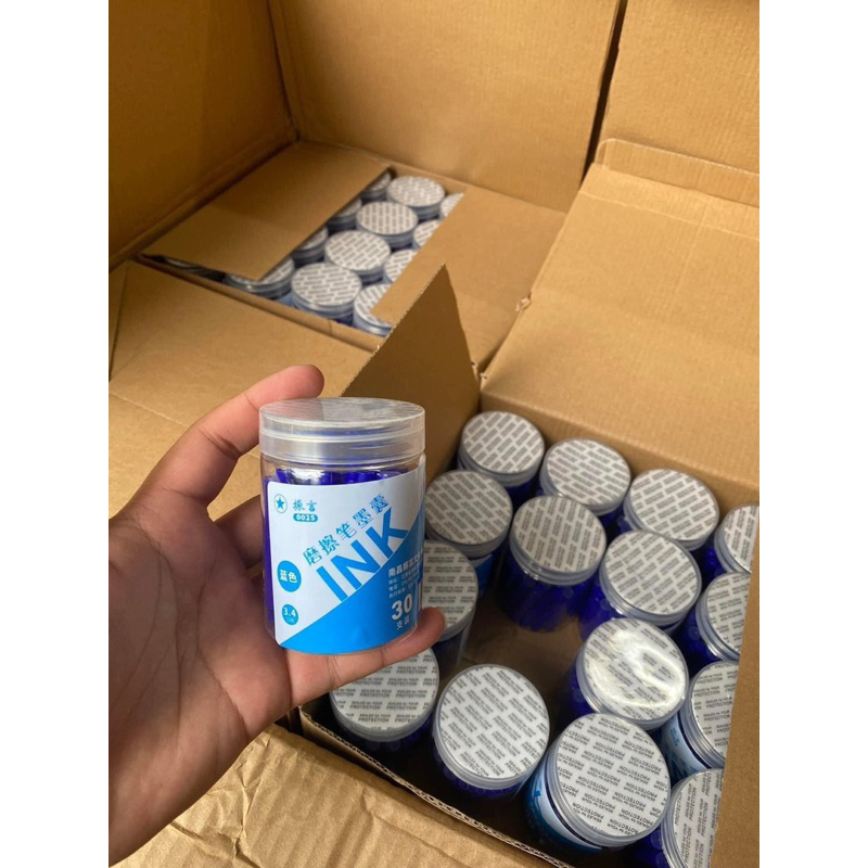 Hộp 30 ruột bút máy xoá được