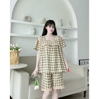 Đồ bộ bầu + sau sinh cho bé bú - db097
