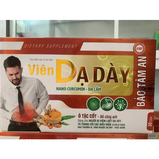 Viên uống Dạ dày Bảo Tâm An- giảm viêm loét da dày, tá tràng