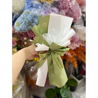 Cốt bó hoa 1 bông giấy thường