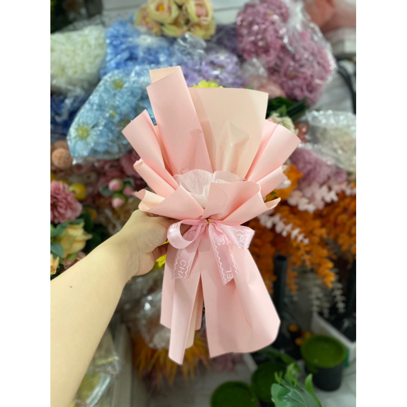 Cốt bó hoa 1 bông giấy thường