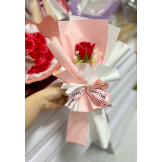( 10 cốt)  Cốt bó hoa 1 bông giấy thường