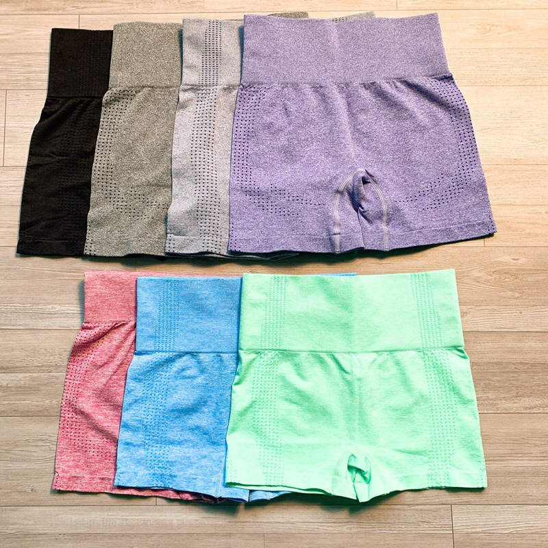 Quần short tập biker chất dệt co giãn thoải mái