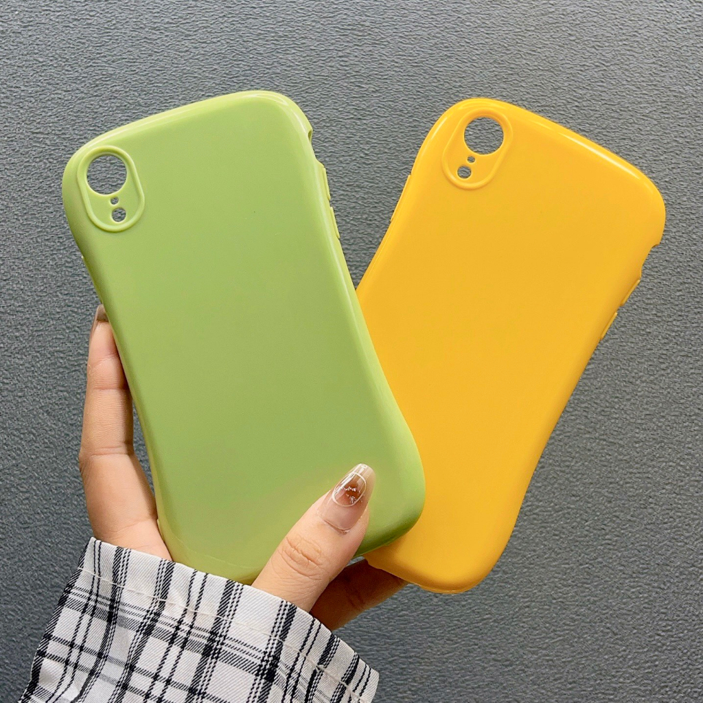 [ Iphone XR ] Ốp Lưng Silicon Viền Cong Nhiều Màu