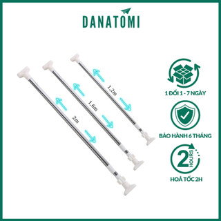 Thanh treo quần áo gắn tường, thanh treo rèm đa năng thông minh không cần khoan lỗ