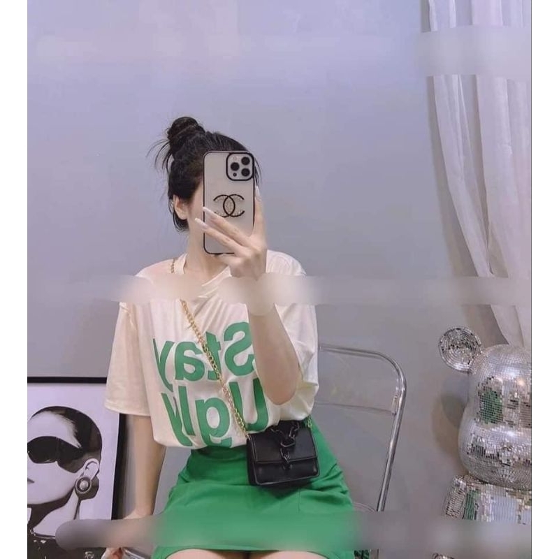 Túi đeo chéo mini cnk xích to cưng xĩu 12cm 2 màu