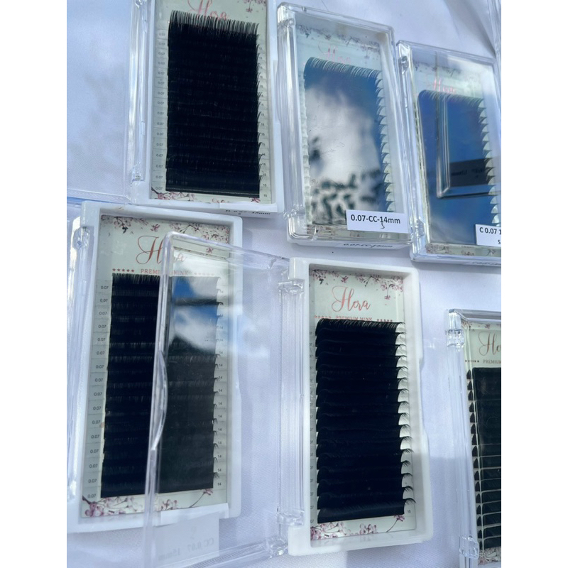 Mi khay Hera chất chồn mềm mịn đen lì