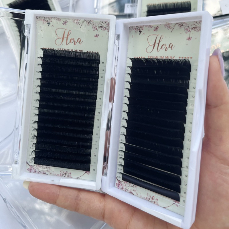 Mi khay Hera chất chồn mềm mịn đen lì