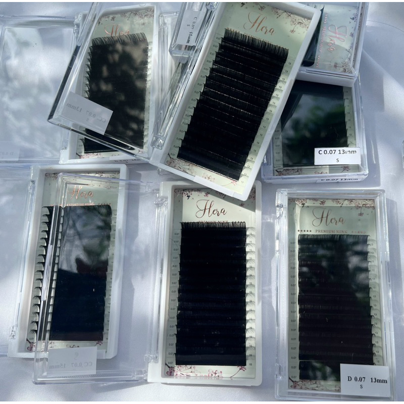 Mi khay Hera chất chồn mềm mịn đen lì