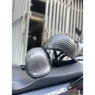 nón bảo hiểm sò nhúng carbon