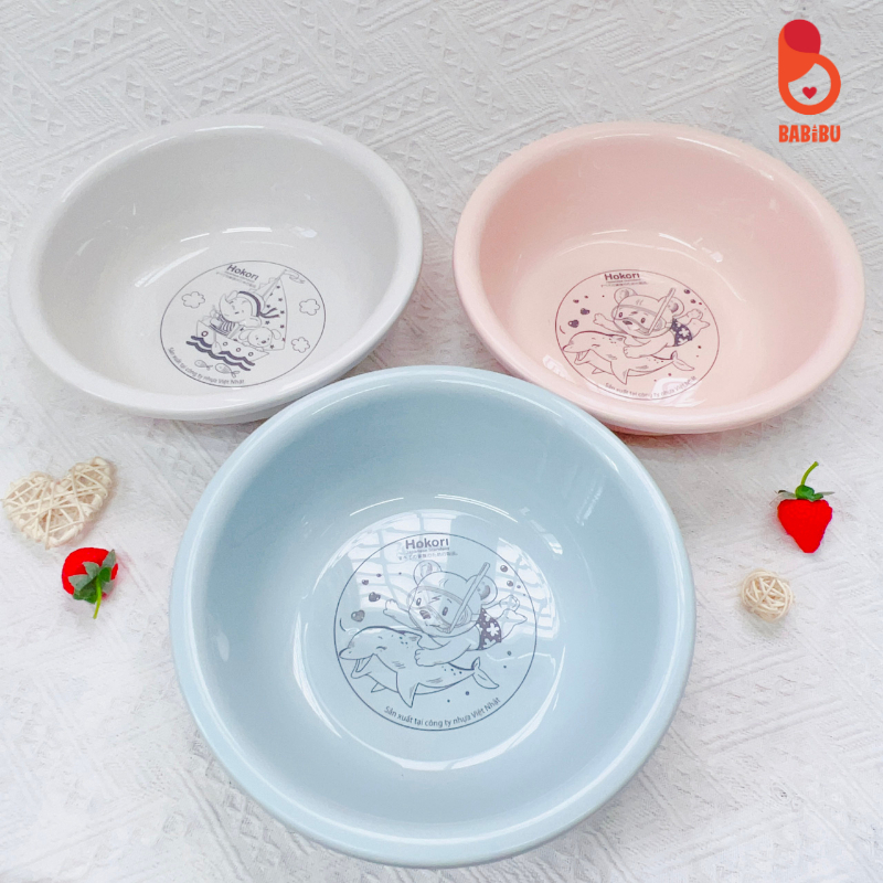 Chậu rửa mặt đa năng cho bé Hokori Việt Nhật Babibu