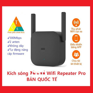 Thiết bị kích sóng Xia0mi Wifi Repeater Pro -bộ kích sóng wifi XM Pro chính hãng