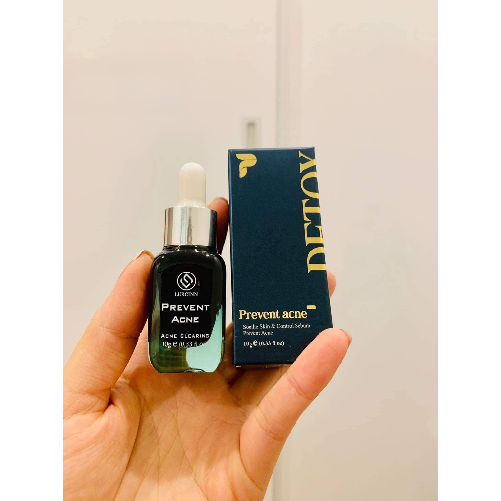 Serum  mụn Prevent acne detox Lurcinn