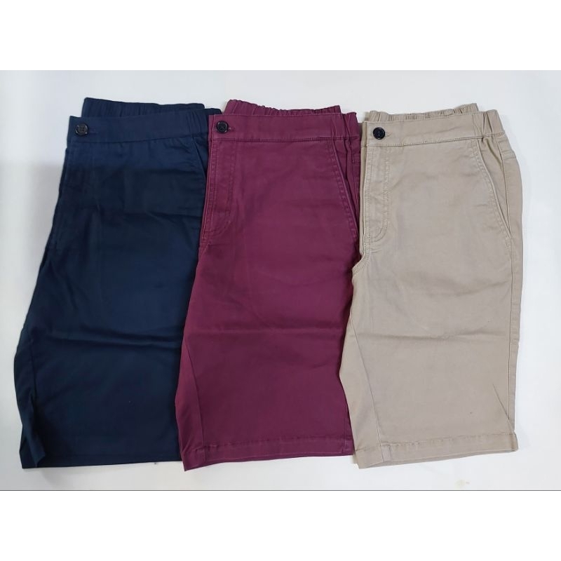 Quần Short Kaki Nam Co Giãn, Tăng Đơ Chun Xuất Dư Xịn
