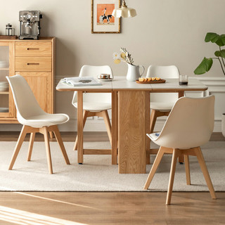 ZEN Ghế EAMES chân gỗ sồi có đệm