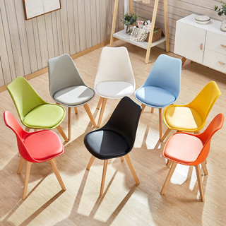 ZEN Ghế EAMES chân gỗ sồi có đệm